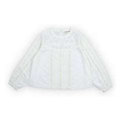 the new society - Dahlia blusa | Blanco