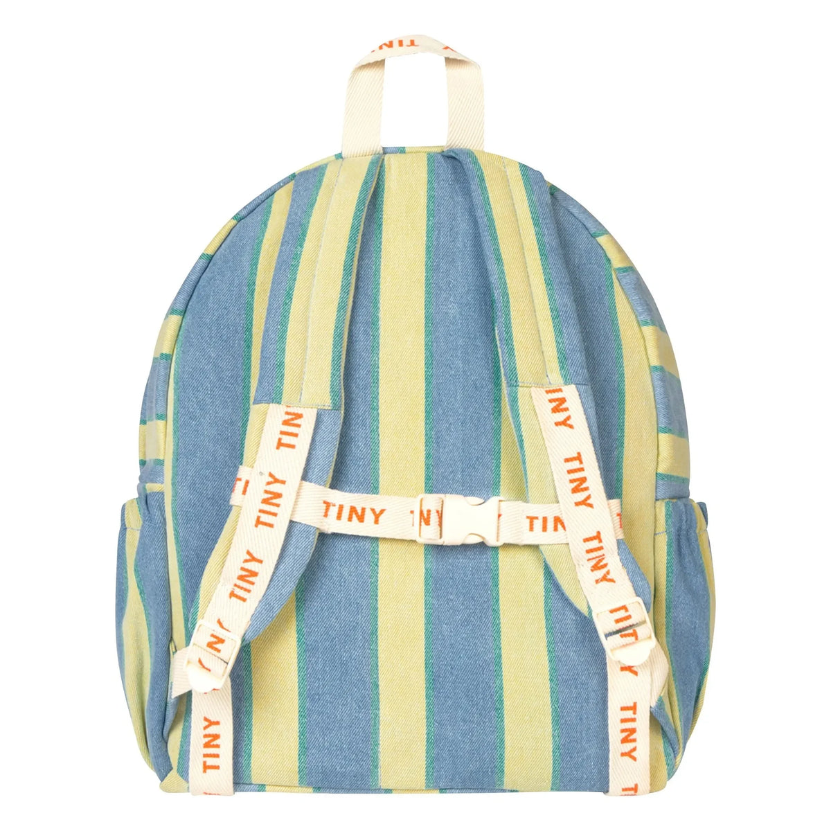 Tinycottons - Mochila vaquera a rayas | Azul