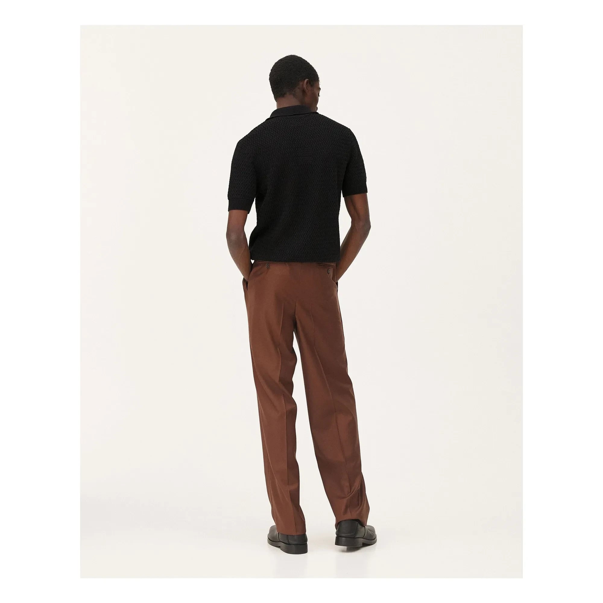 Noyoco - Polo de algodón orgánico Haring | Negro