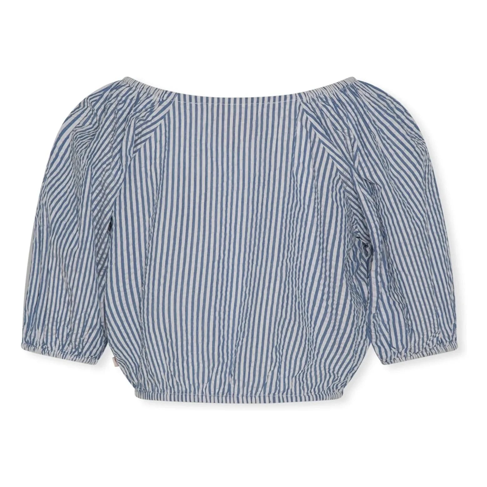 AO76 - Blusa Neha a rayas | Azul