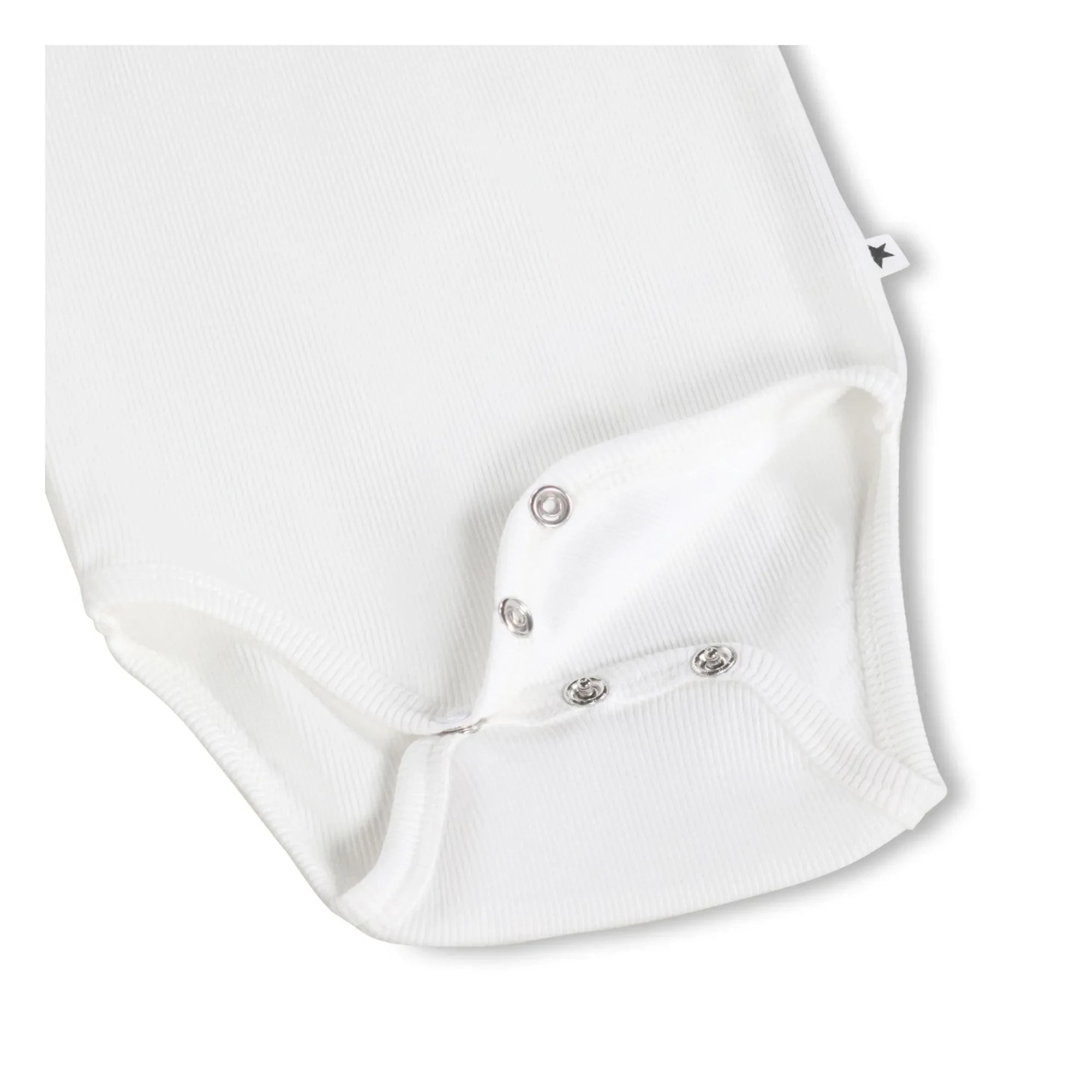 Molo - Body de algodón orgánico Flair | Blanco