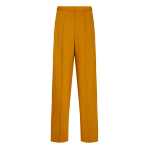 Forte Forte - Pantalones de talle alto | Marrón dorado