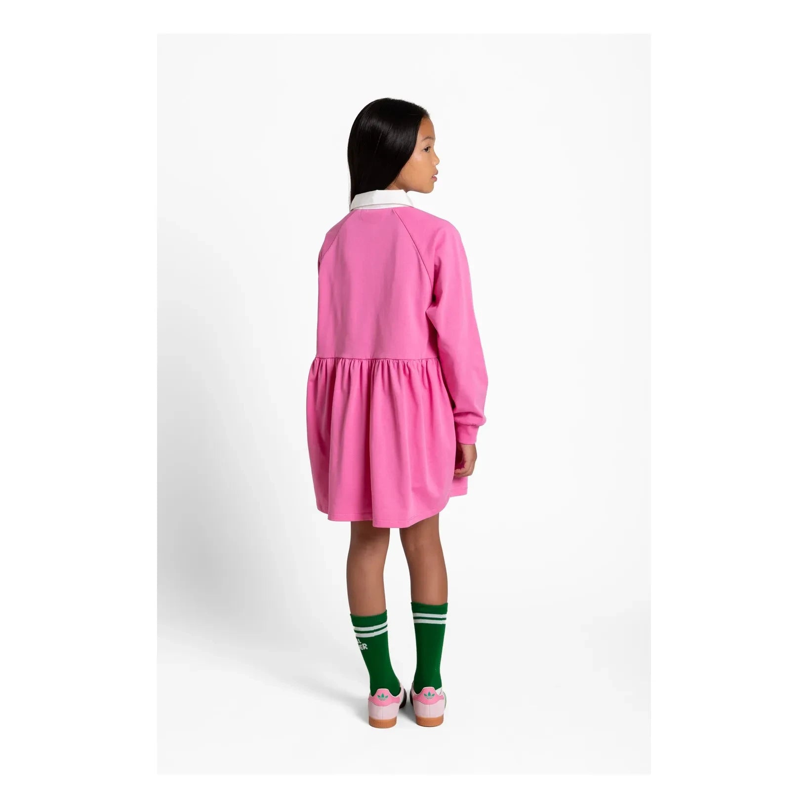 Vestido polo Camelia de Smallable Kid | Rosa caramelo