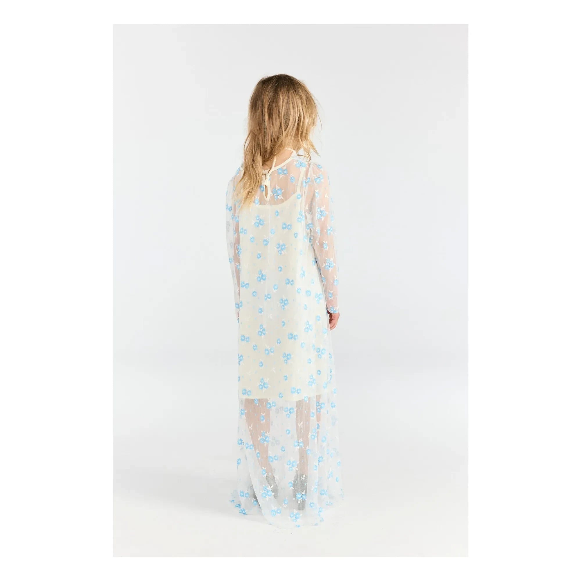 The Animals Observatory - Vestido de pavo real | Blanco