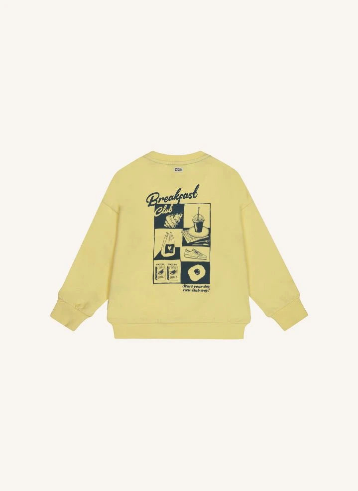 Tumble N'Dry - Gigi Sudadera de Algodón Orgánico | Amarillo Pálido