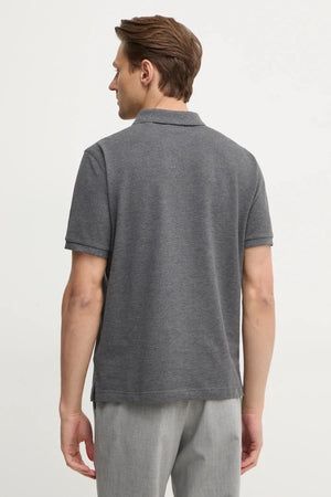 Camiseta de algodón para hombre con cuello tipo Gant