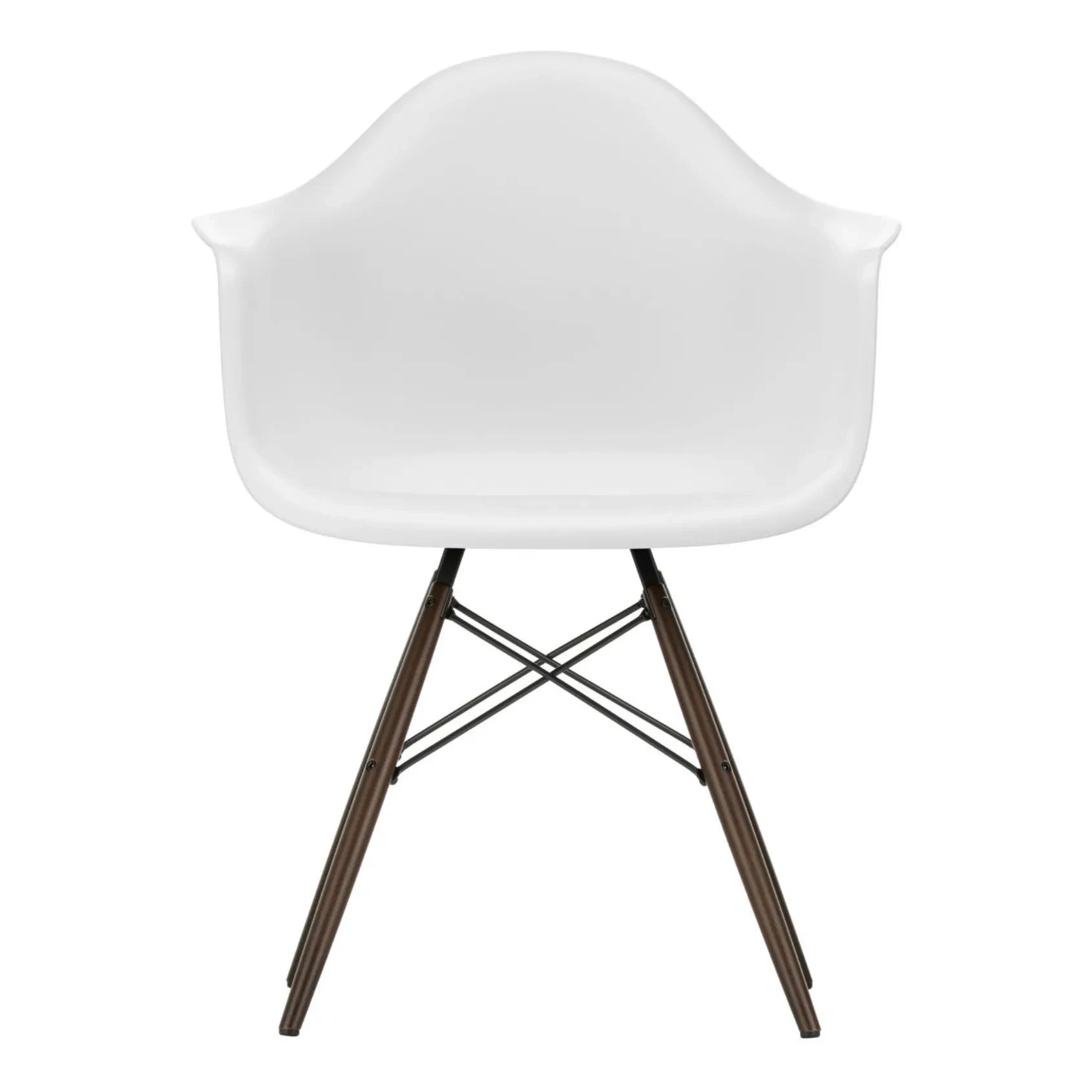 Vitra - Silla DAW - base de arce - Charles & Ray Eames | Blanco