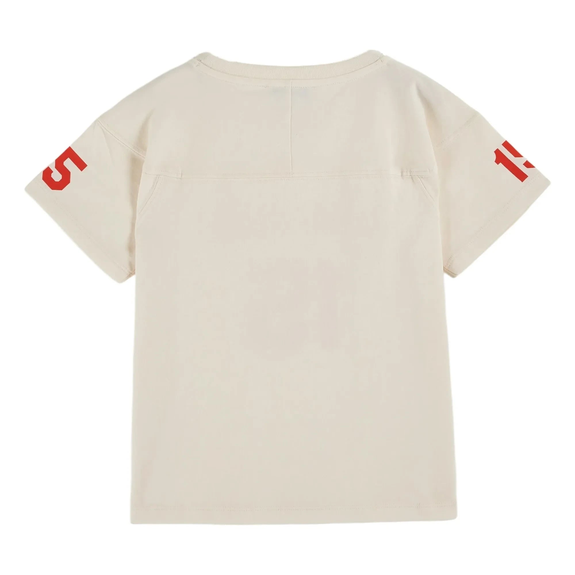 Emile et Ida - Camiseta de algodón orgánico Number | Crudo
