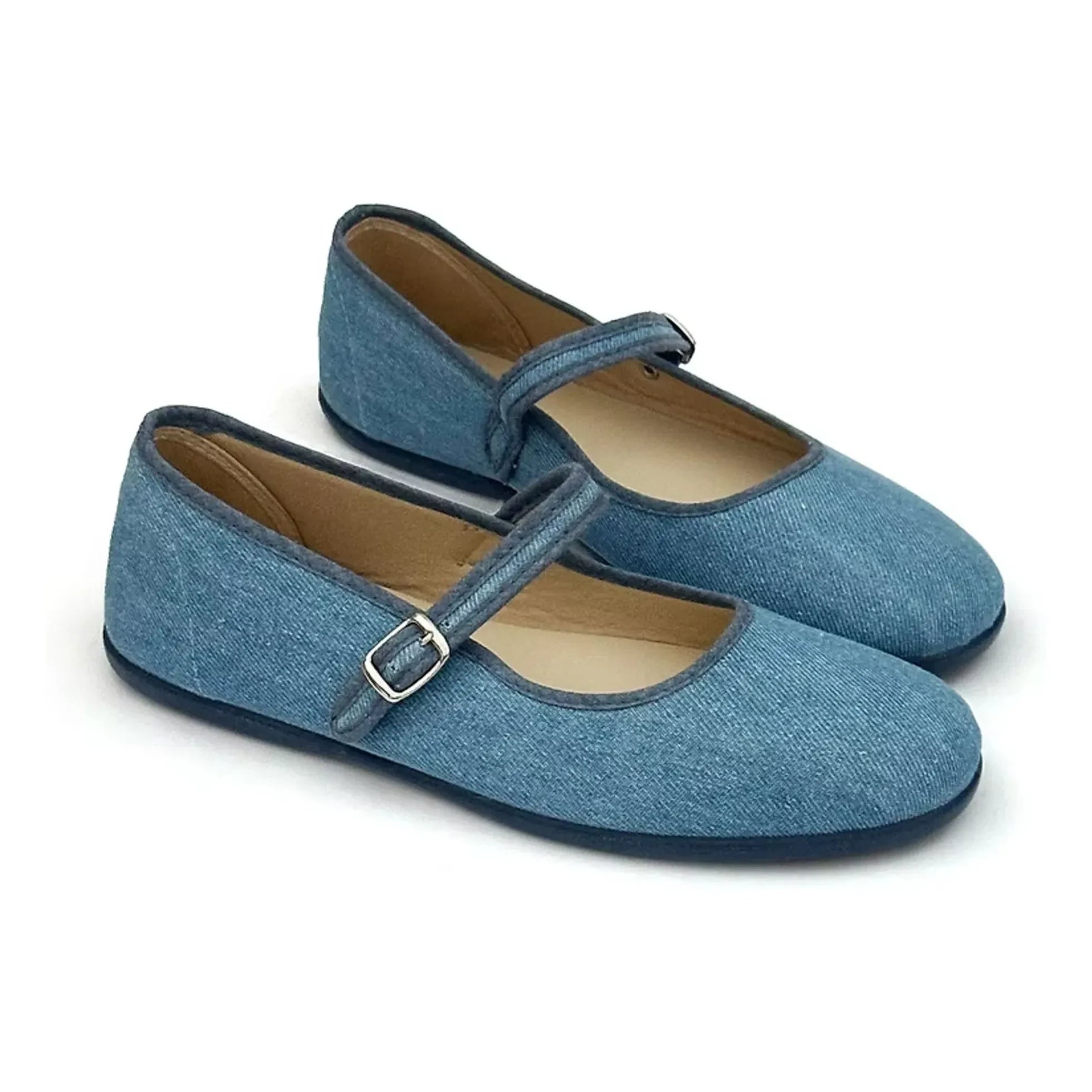 Hermosilla - Balerinas Cigogne Denim - Colección de mujer | Mavi
