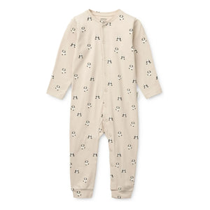 Liewood - Pijama Birk Pandas Algodón Orgánico | Beige