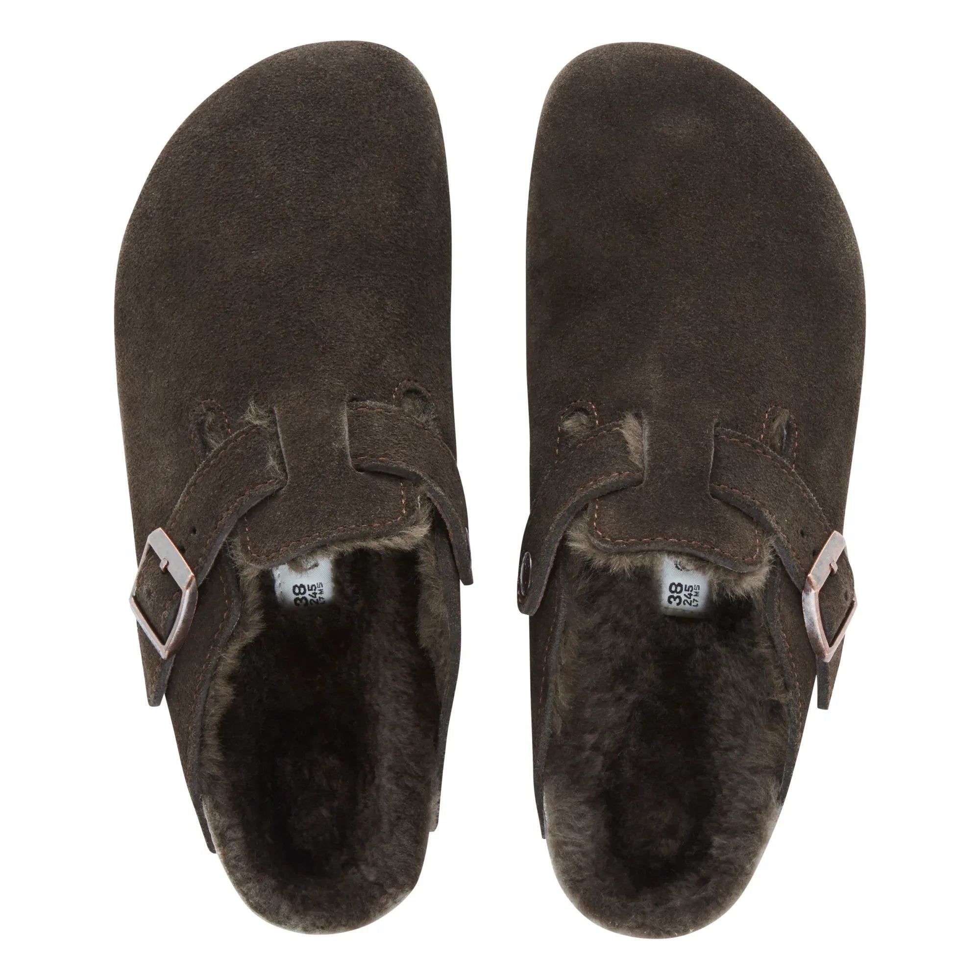 BIRKENSTOCK - Boston Terlikler Regular Fit | Kahverengi