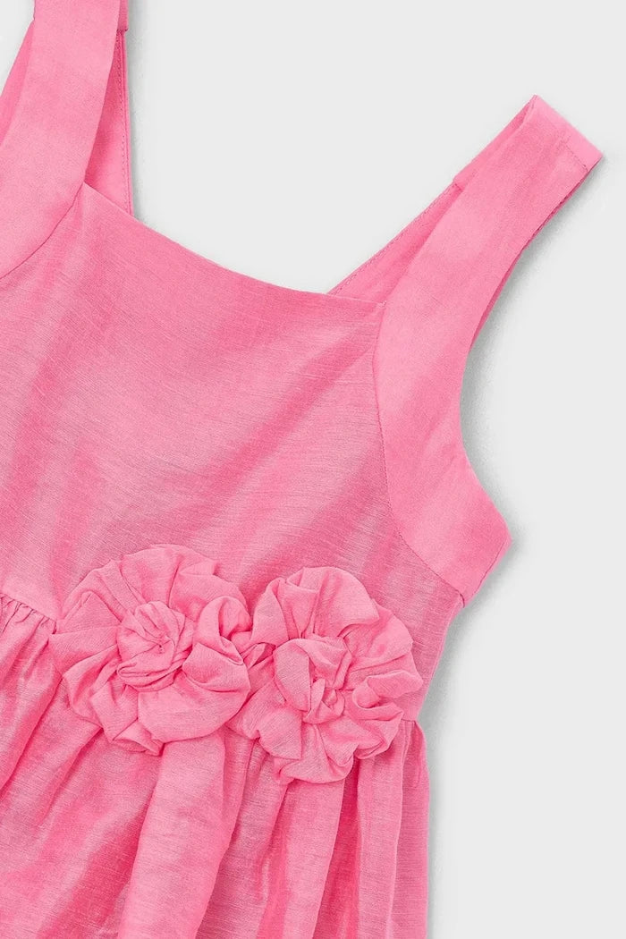 Vestido de lino Mayoral para niña