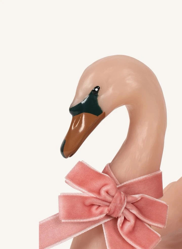 Konges Sløjd - Swan Gece Lambası | Pembe