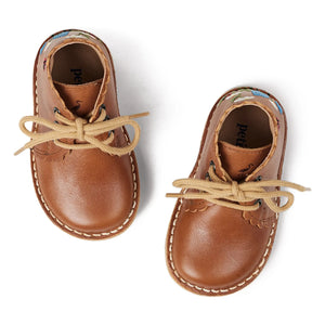 Petit Nord - Botines Bordados Bichito Fisto - Colección Uniqua | Camel
