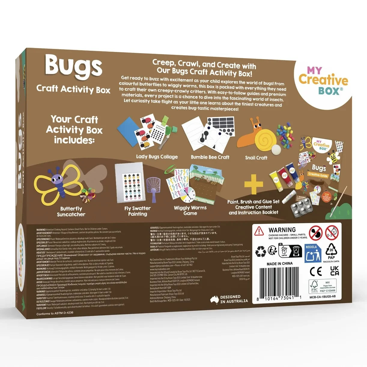 My Creative Box - Yaratıcı Aktivite Seti - Böcekler