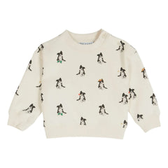 Emile et Ida - Sudadera de algodón orgánico Border Collie | Crema
