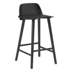 Muuto - Tabure alto Nerd 65 cm | Negro