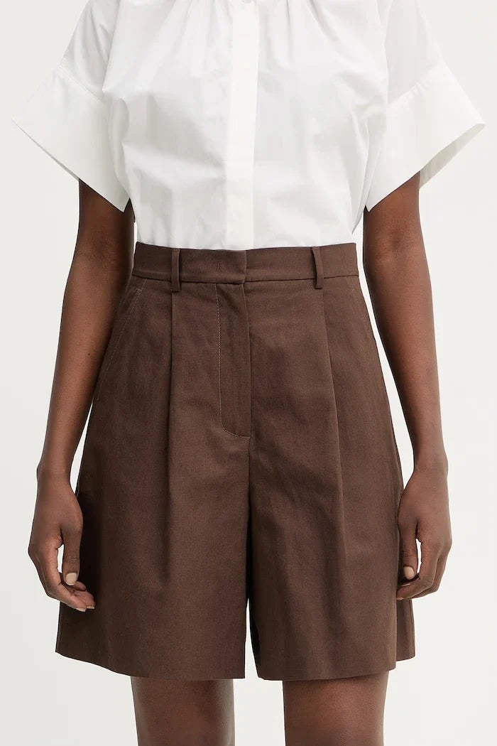 Shorts de lino Weekend Max Mara ECUBA