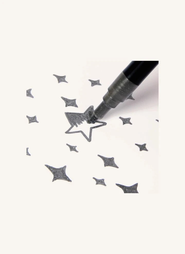 Omy - Marcadores de fieltro con brillo