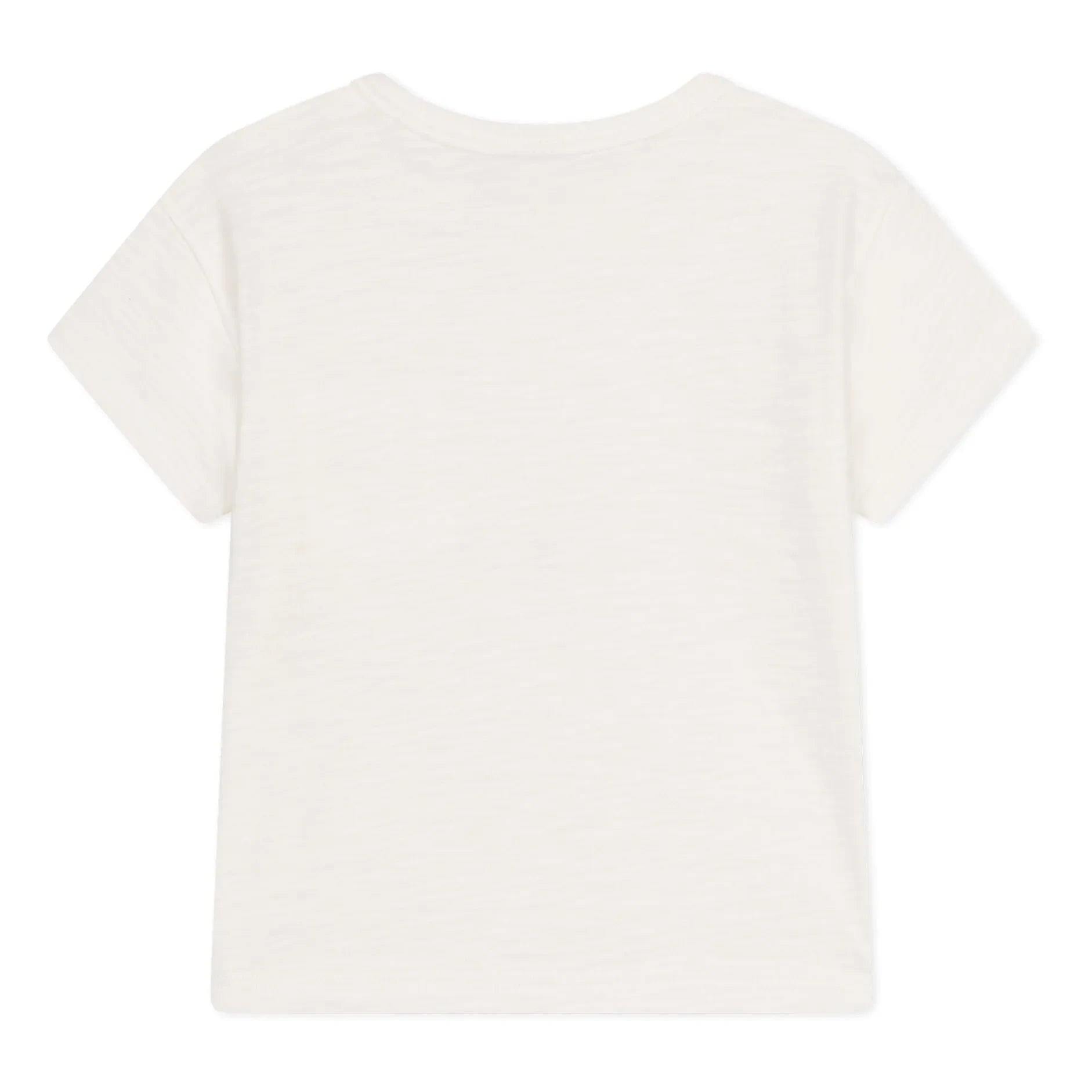 Petit Bateau - Camiseta Marmiton de jersey flameado | Crudo