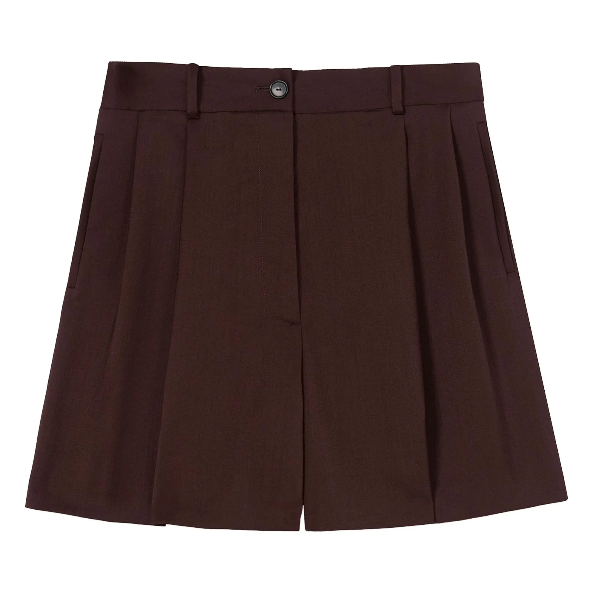 Cordera - Bermudas sastre lana | Burdeos