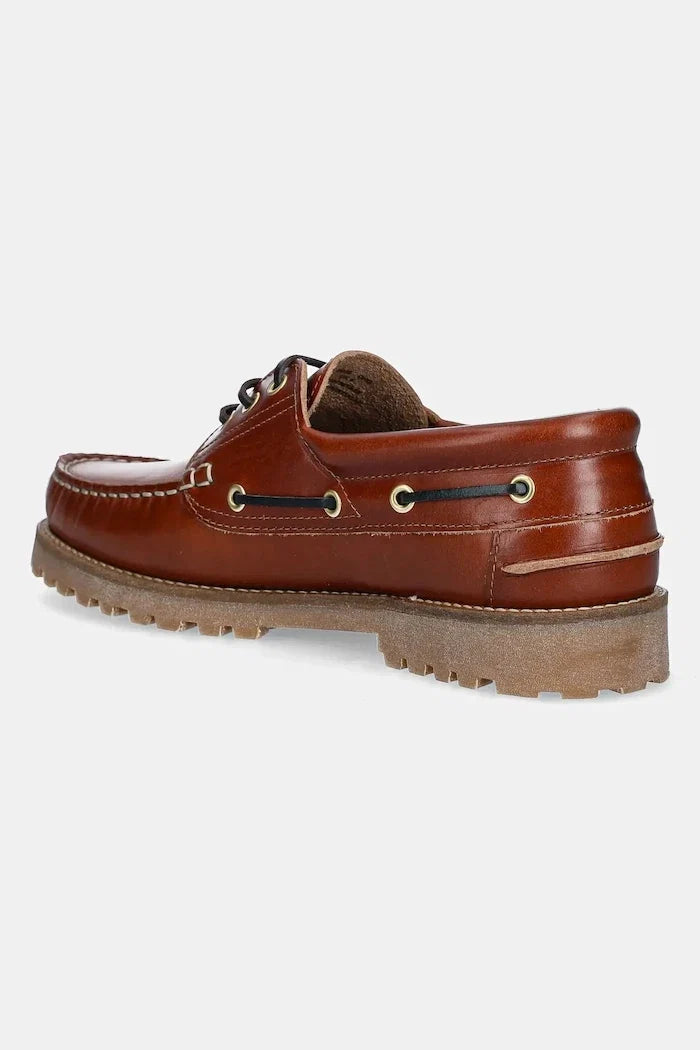 Mocasín Barbour Deck de Piel