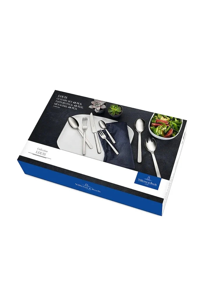 Cubertería de 68 piezas para 12 personas Villeroy & Boch Mademoiselle