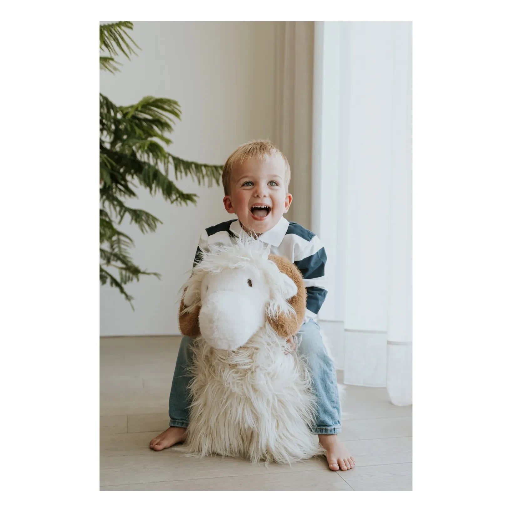 Wild & Soft - Salınan Koç | Ecru