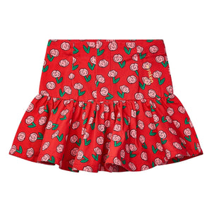 Wynken - Falda de denim Cloud | Rojo