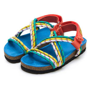 Maison Mangostan - Sandalias de Cordón Azules