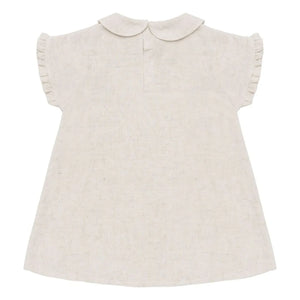 Donsje - Vestido Flien Claudine | Blanco jaspeado