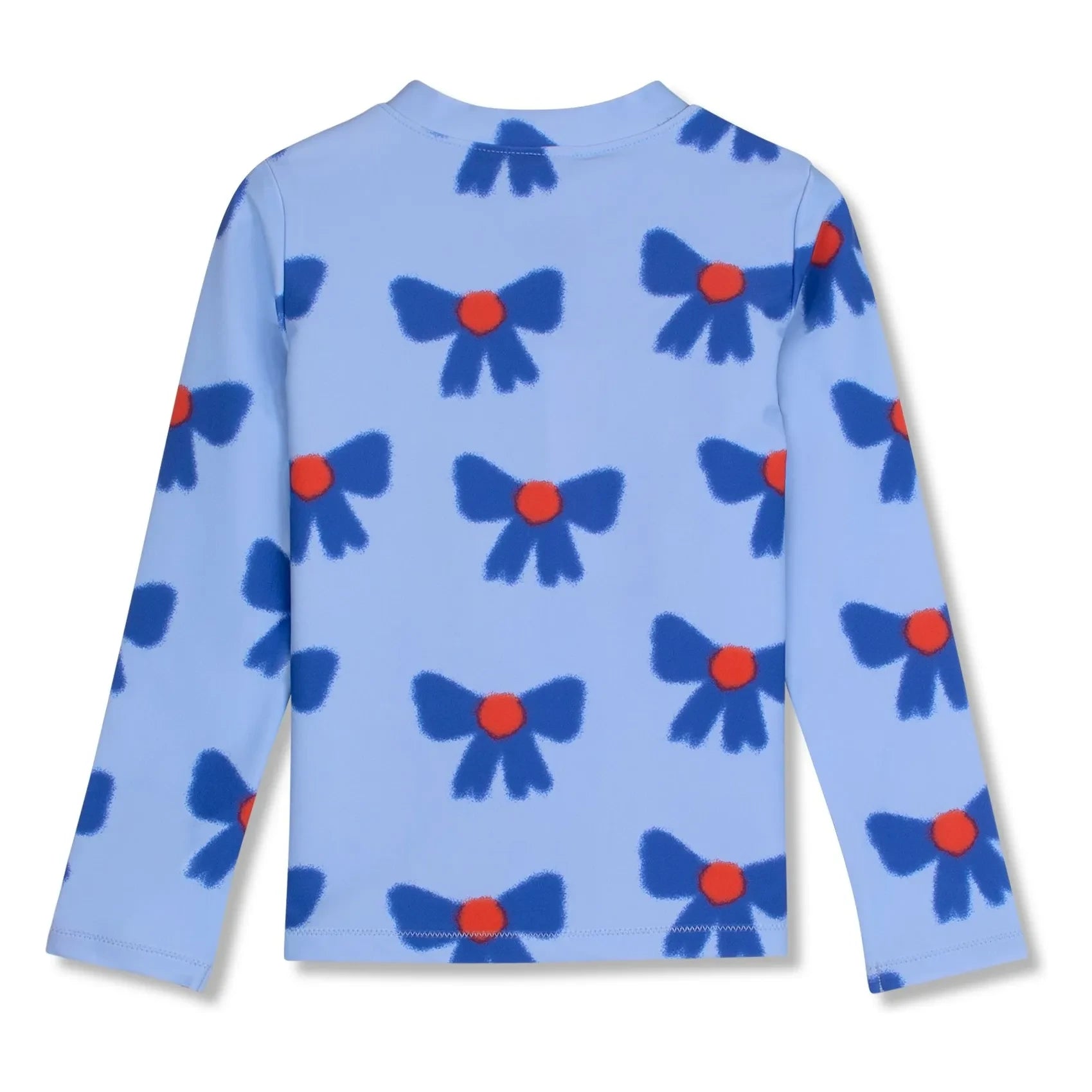 Wynken - Camiseta con cremallera anti-UV Nudos Fibras recicladas | Azul