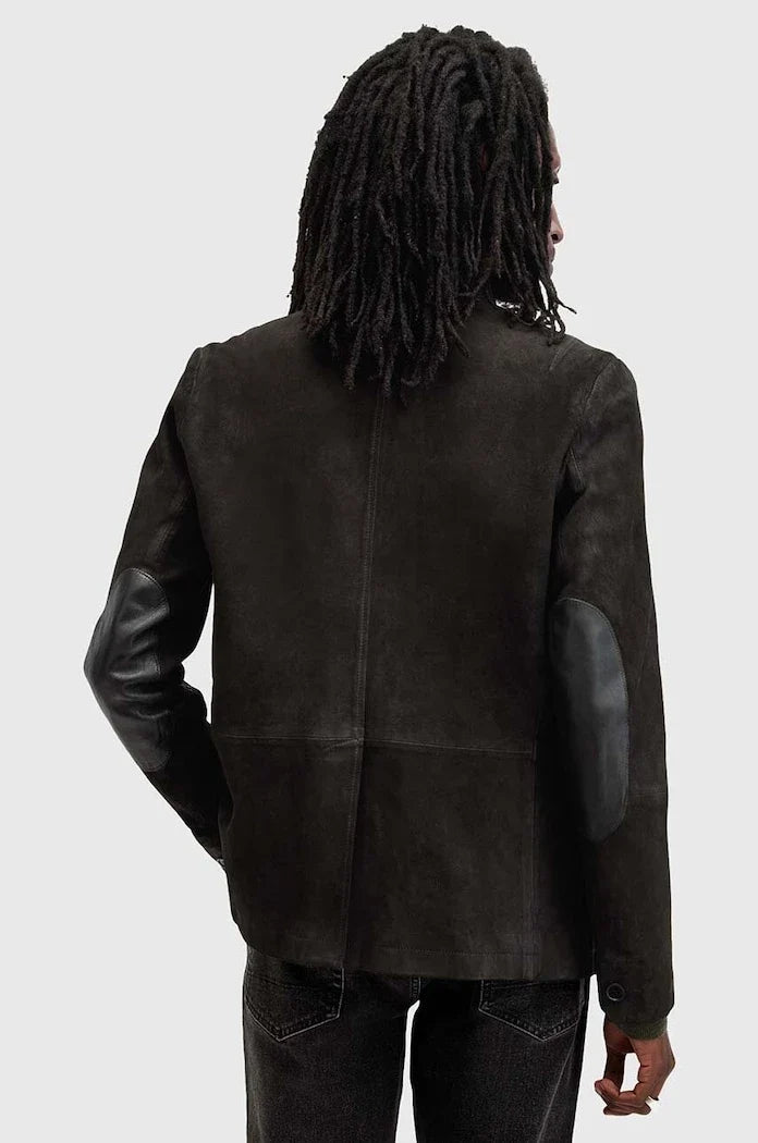 Chaqueta de cuero ALLSAINTS SURVEY LTHR BLAZER
