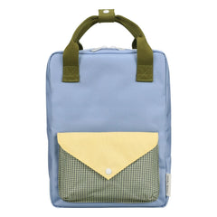 Sticky Lemon - Mochila tipo sobre mediana | Azul claro