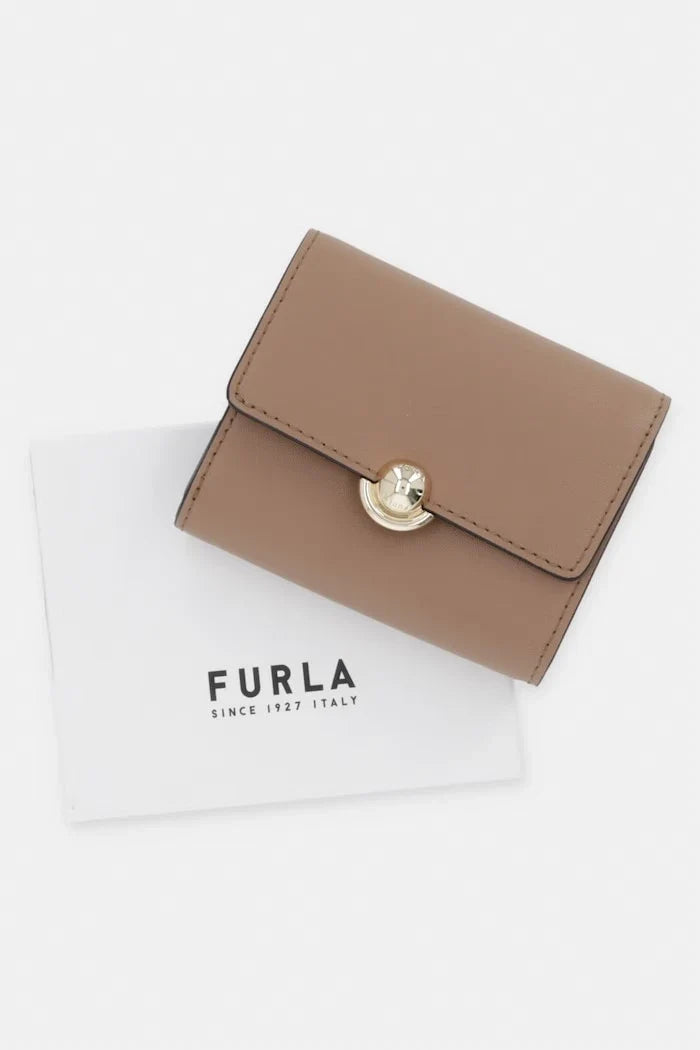 Billetera de cuero Furla para mujer