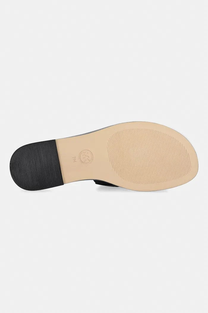 MICHAEL Michael Kors Sandalias Planas Erin de Cuero para Mujer