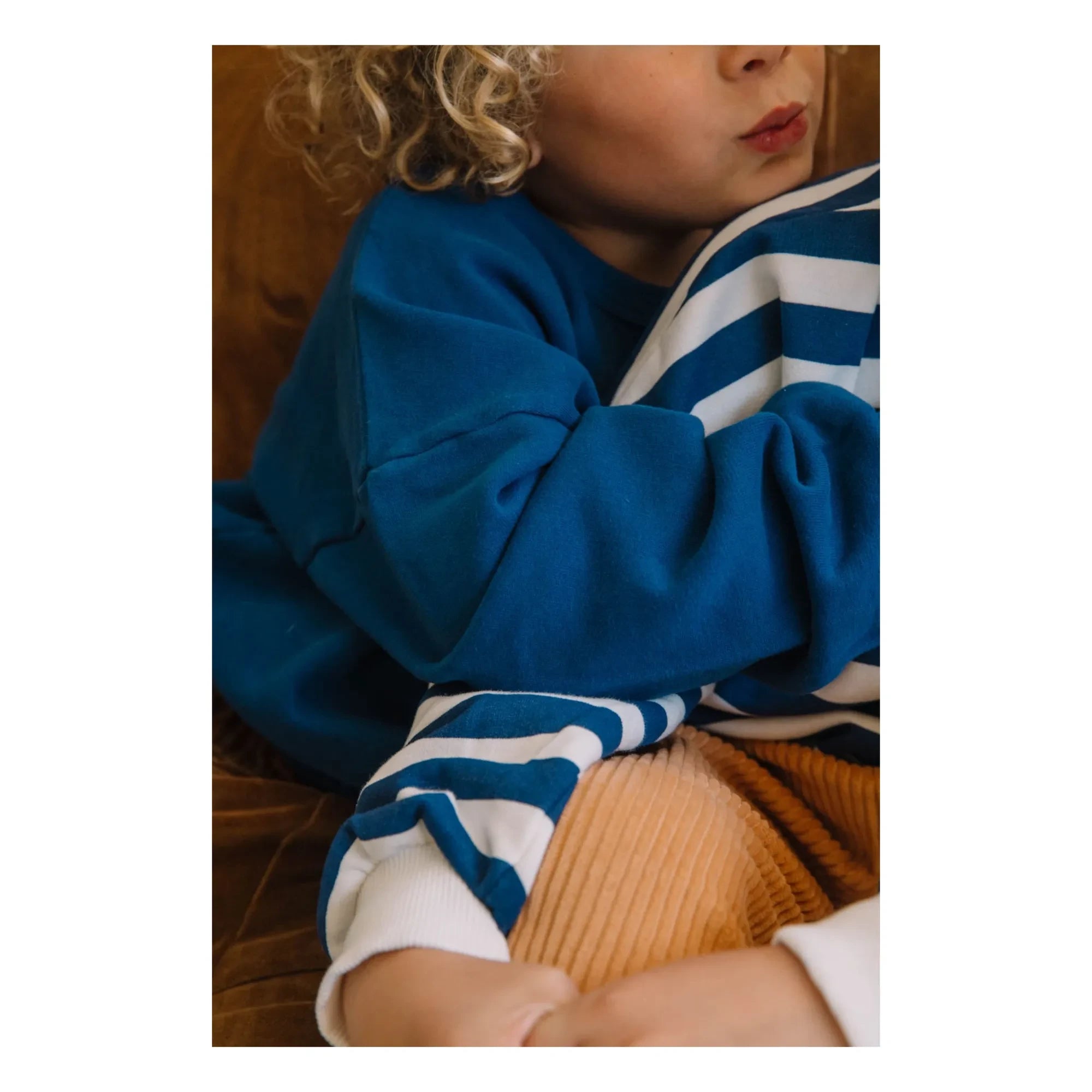 We Are Kids - Sudadera de fútbol Tony Algodón orgánico | Azul noche