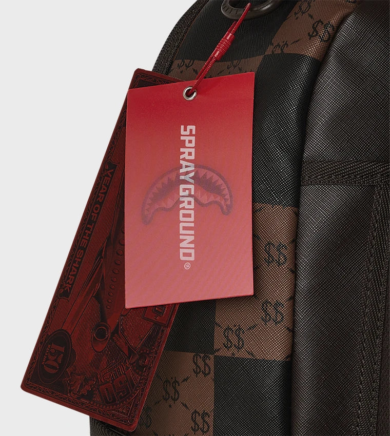 Sprayground - Genişletilmiş Kareli Paris Sırt Çantası