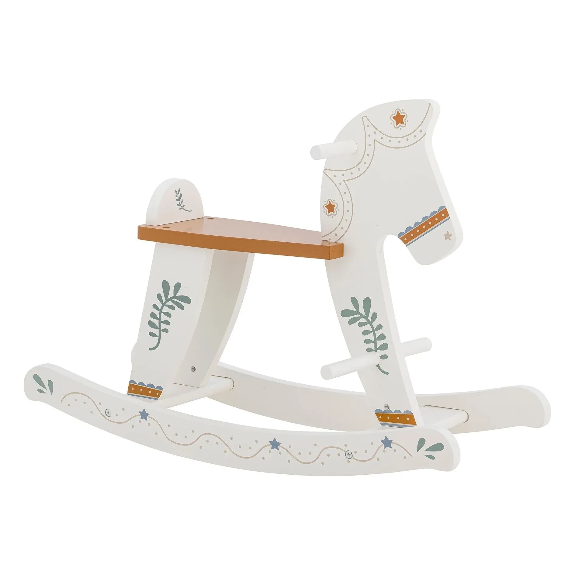 Bloomingville Mini - Caballo balancín Ruddy | Blanco