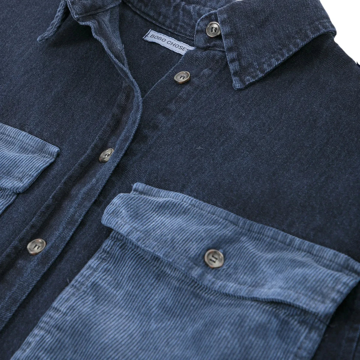 Bobo Choses - Camisa de algodón vaquera | Azul marino