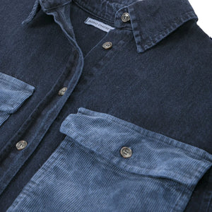 Bobo Choses - Camisa de algodón vaquera | Azul marino