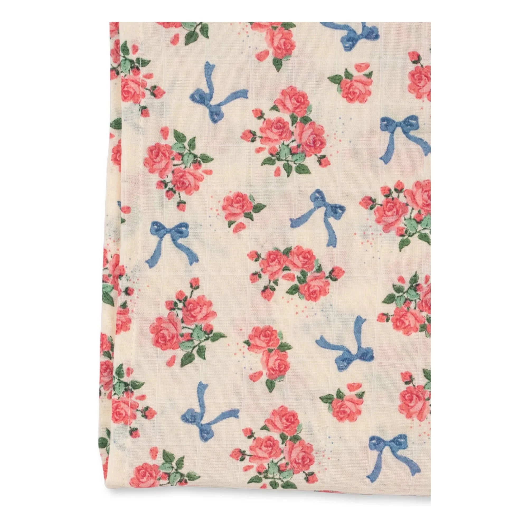 Konges Sløjd - Pañales de tela de algodón orgánico Bella Rosita - Pack de 3 | Rosa