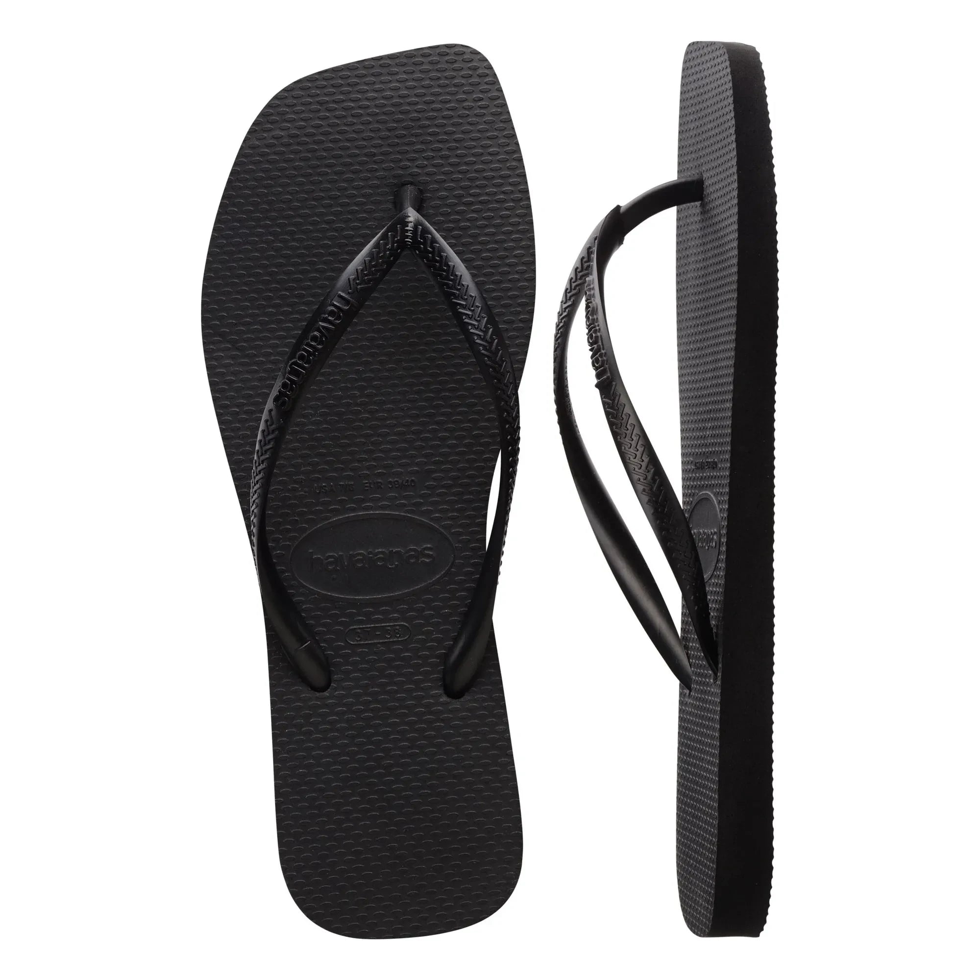 Havaianas - Chanclas Slim Square | Negro