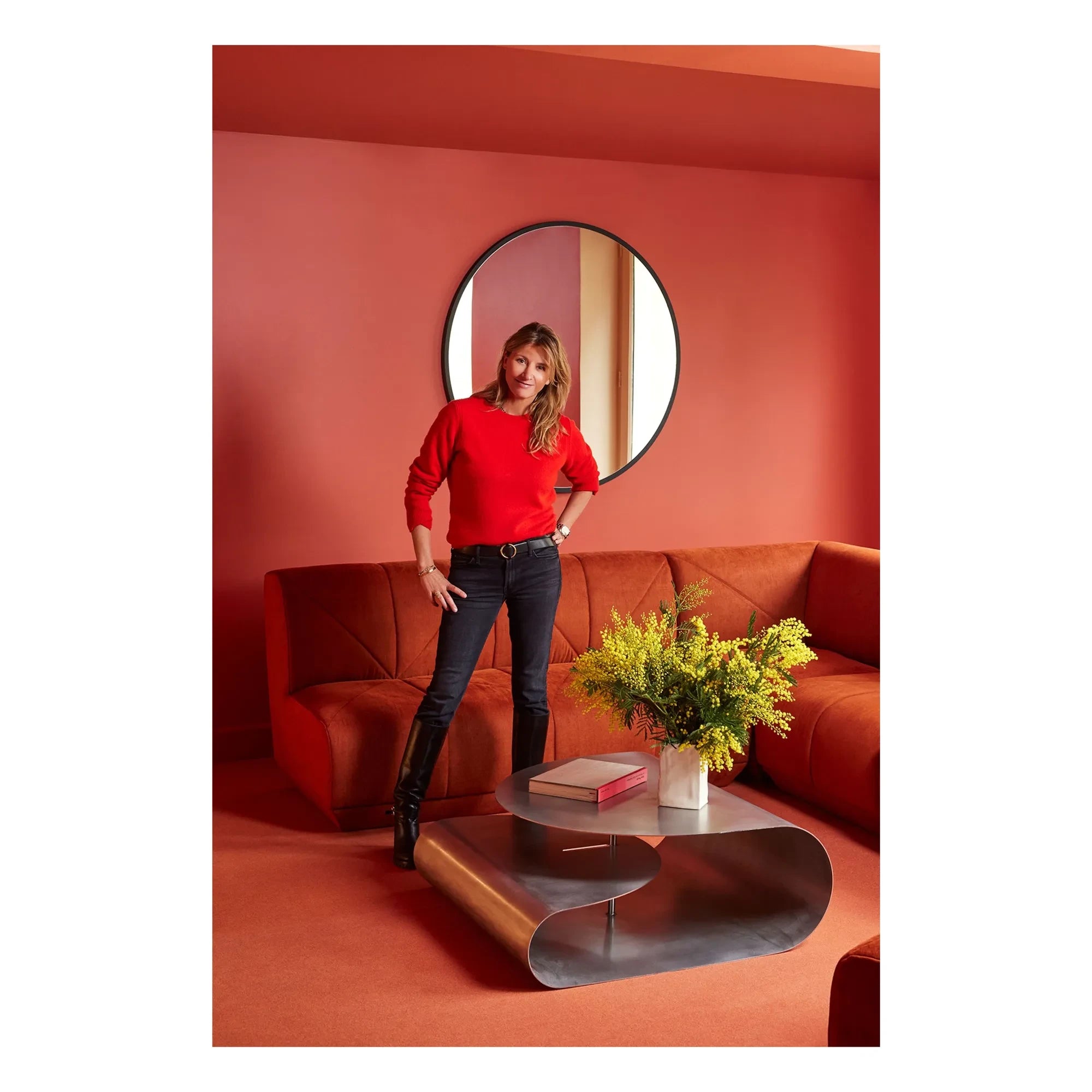 Mesa de centro Gégé de Maison Sarah Lavoine | Acero
