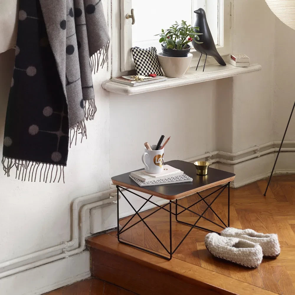 Vitra - Mesa auxiliar LTR Charles & Ray Eames, 1950 | Blanco