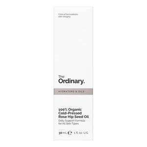 The Ordinary - Aceite de Semilla de Rosa Mosqueta 100% Orgánico Prensado en Frío - 30 ml