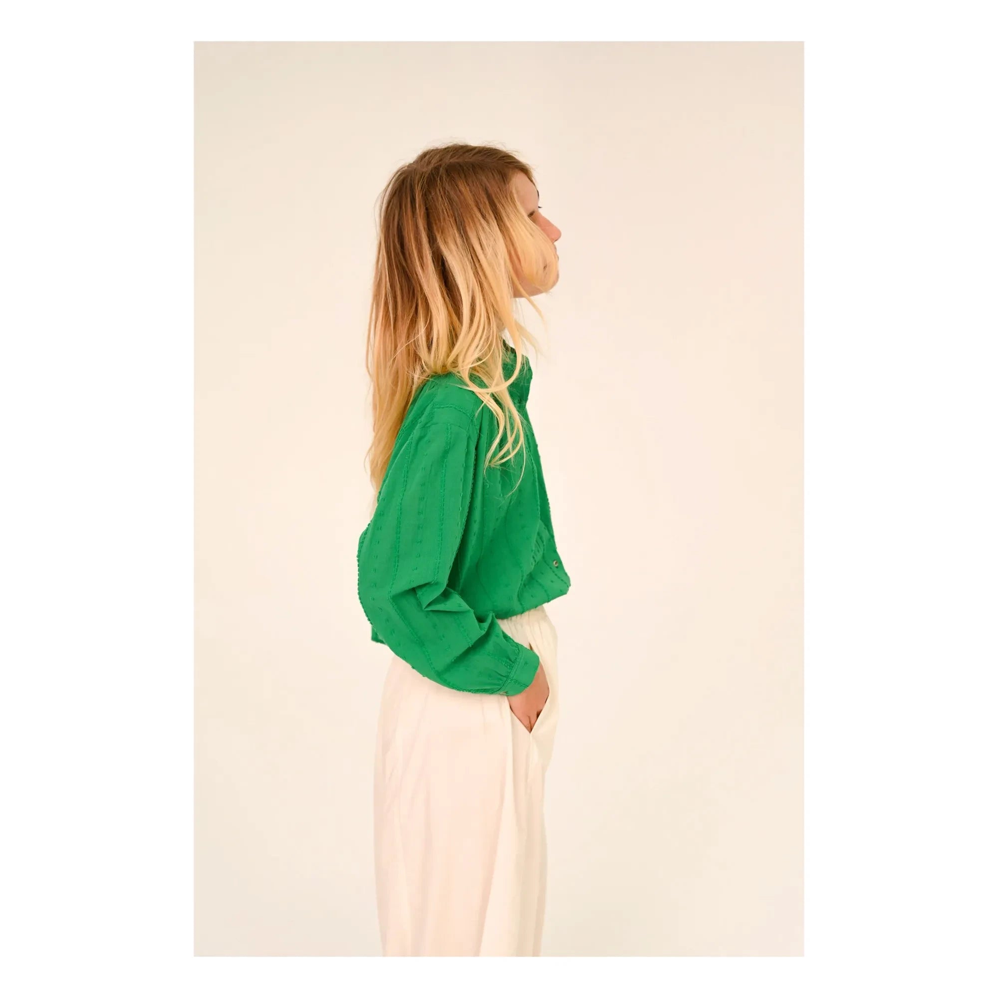 Sacrécoeur - Blusa verde Ella | Verde