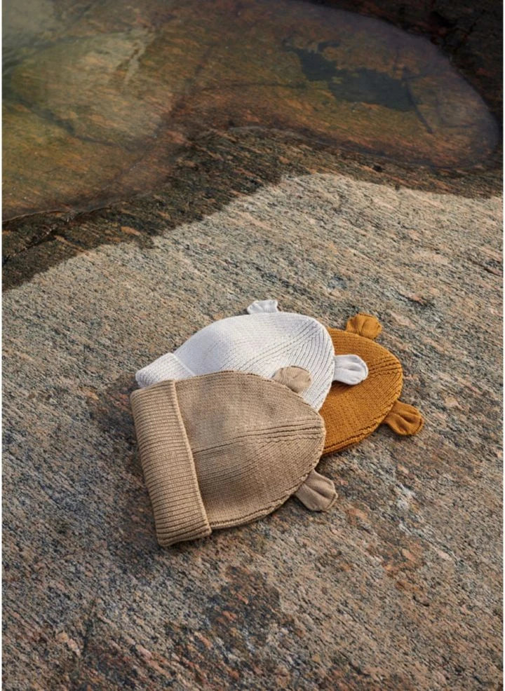 Liewood - Gorro de algodón orgánico Gina | Beige