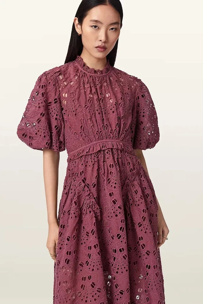 AllSaints Vestido acampanado ODETTE