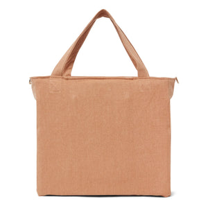 Adorna - Bolso de lino con cremallera | Terracota